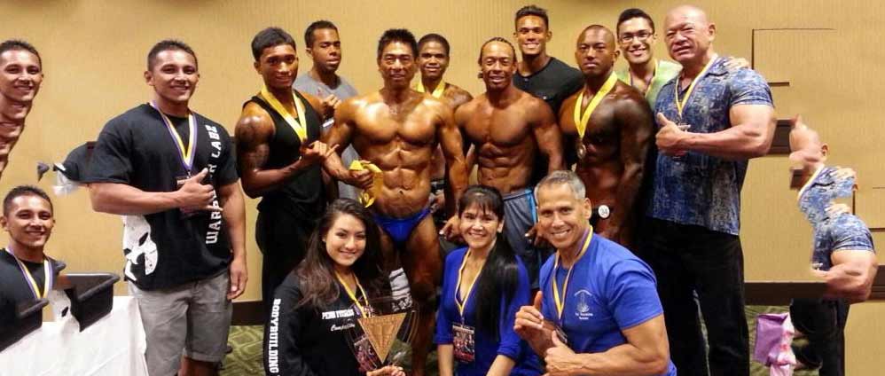 photo of group staff inside peak training gym