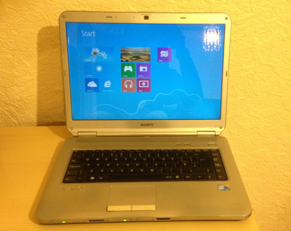 Image of windows os laptop